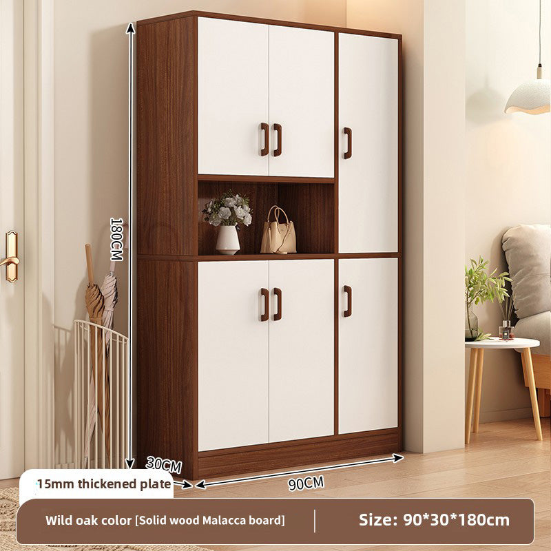 Shoe Cabinet for Home Use, Entryway Cabinet with Multi-Layer Large Capacity Shoe Rack, Flip-top Dust-proof Design, Modern and Simple