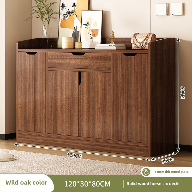 Light Luxury Simple Multi-layer Shoe Cabinet Thickened Environmental-friendly Storage Cabinet Super Slim Flip Design