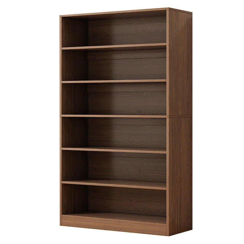Solid Wood Modern Bookcase with Large Capacity, Floor-standing Bookshelf Suitable for Study Room, Office, Living Room