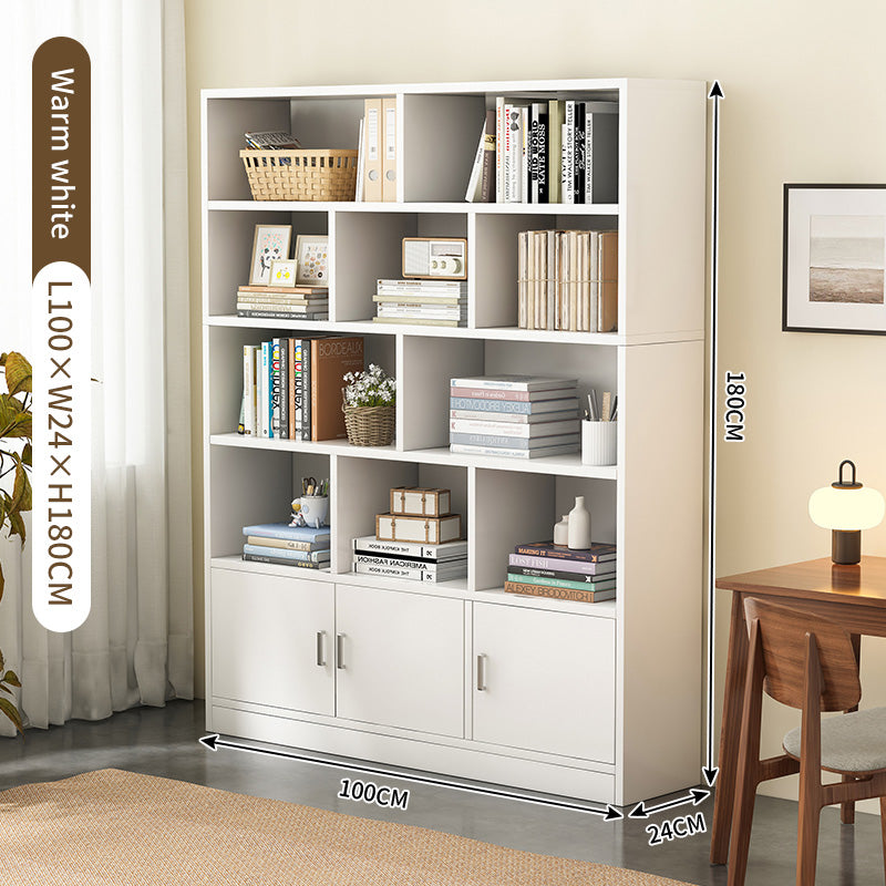 Minimalist panel furniture modular bookcase storage cabinet for study living room multi-scenario combination