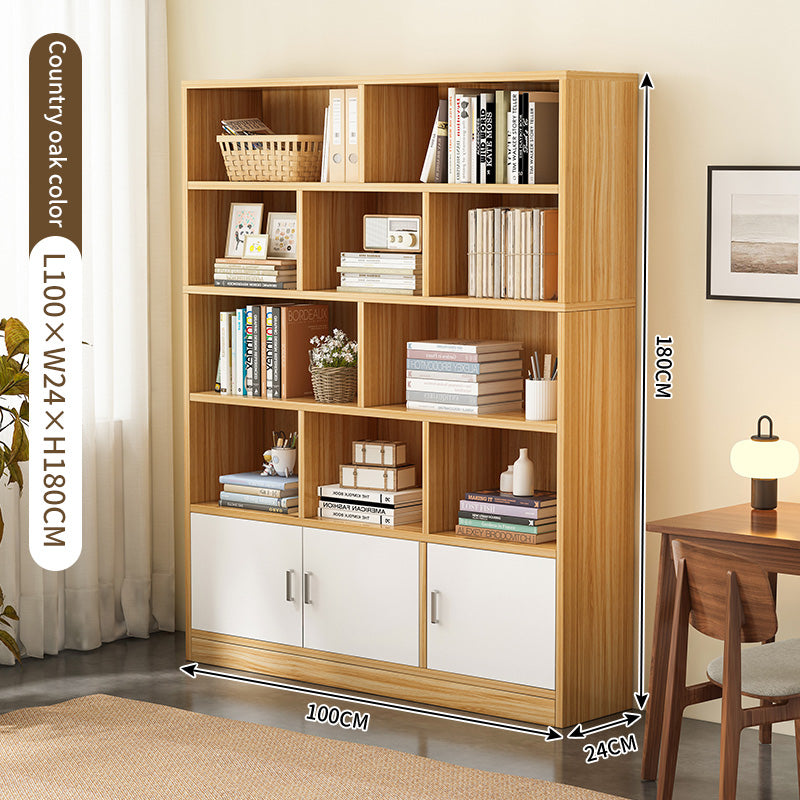Minimalist panel furniture modular bookcase storage cabinet for study living room multi-scenario combination