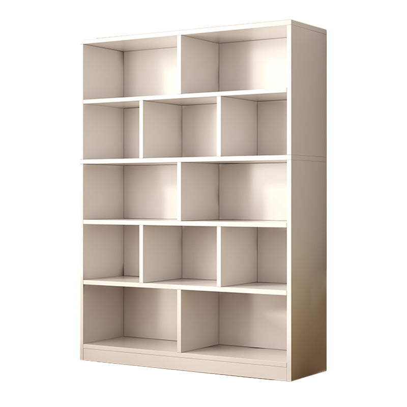 Modern Minimalist Solid Wood Bookshelf, Multi-layer Storage Shelf for Home Living Room or Study with Adjustable Shelves