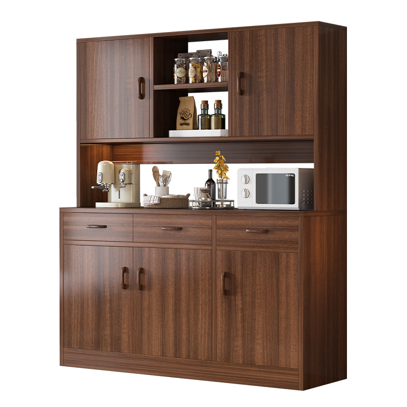 Modern minimalist style  solid wood file cabinet, thickened environmental protection board, multi-layer storage