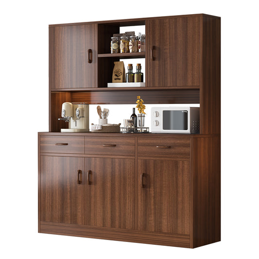Modern minimalist style  solid wood file cabinet, thickened environmental protection board, multi-layer storage