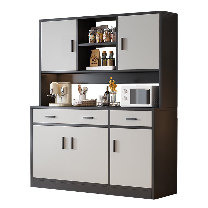 Modern minimalist style  solid wood file cabinet, thickened environmental protection board, multi-layer storage