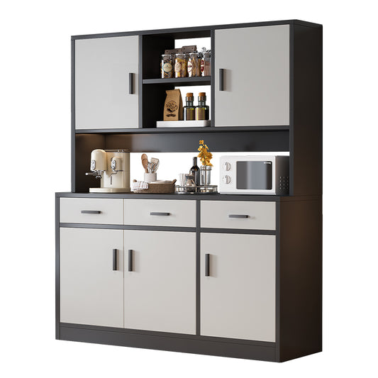 Modern minimalist style  solid wood file cabinet, thickened environmental protection board, multi-layer storage