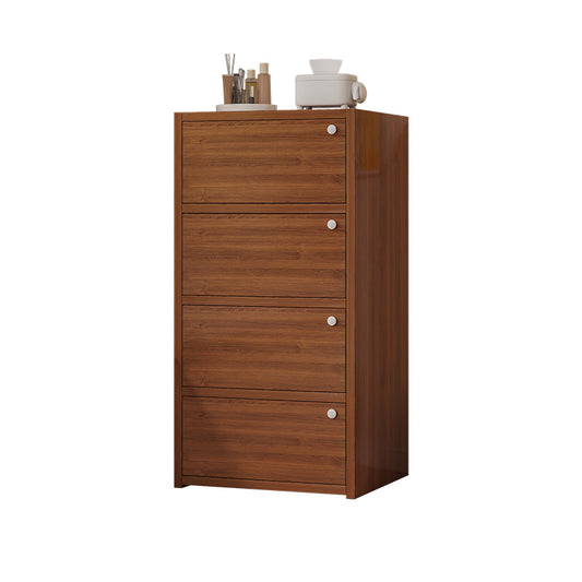 Simple and Modern Solid Wood Bookshelf, Thickened Panels, Multi-layer Storage Cabinet for Living Room Study