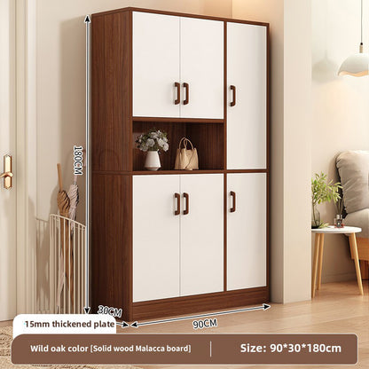 Shoe Cabinet for Home Use, Entryway Cabinet with Multi-Layer Large Capacity Shoe Rack, Flip-top Dust-proof Design, Modern and Simple