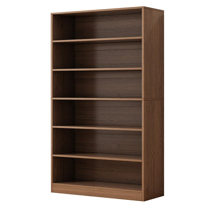 Solid Wood Modern Bookcase with Large Capacity, Floor-standing Bookshelf Suitable for Study Room, Office, Living Room