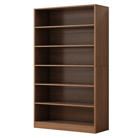 Solid Wood Modern Bookcase with Large Capacity, Floor-standing Bookshelf Suitable for Study Room, Office, Living Room