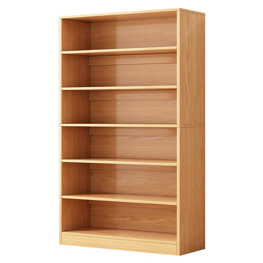 Solid Wood Modern Bookcase with Large Capacity, Floor-standing Bookshelf Suitable for Study Room, Office, Living Room
