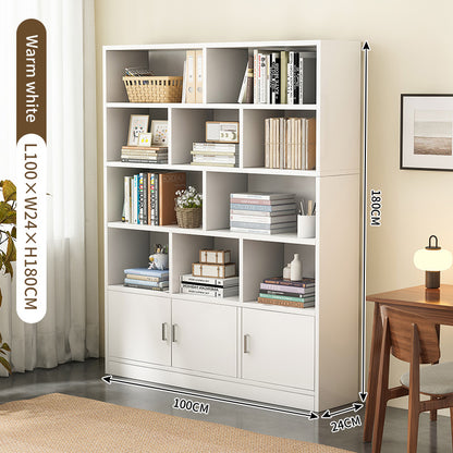 Minimalist panel furniture modular bookcase storage cabinet for study living room multi-scenario combination