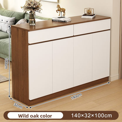 Modular Combined Shoe Cabinet, Lightweight Luxury Style, Large Capacity Household Shoe Rack, Hallway Storage Cabinet, Simple Decorative Design